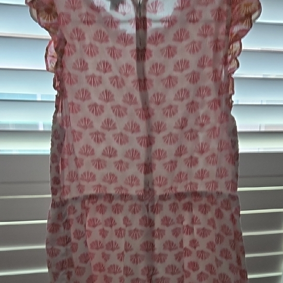 J. Crew Pink and White Midi Dress - Picture 5 of 7